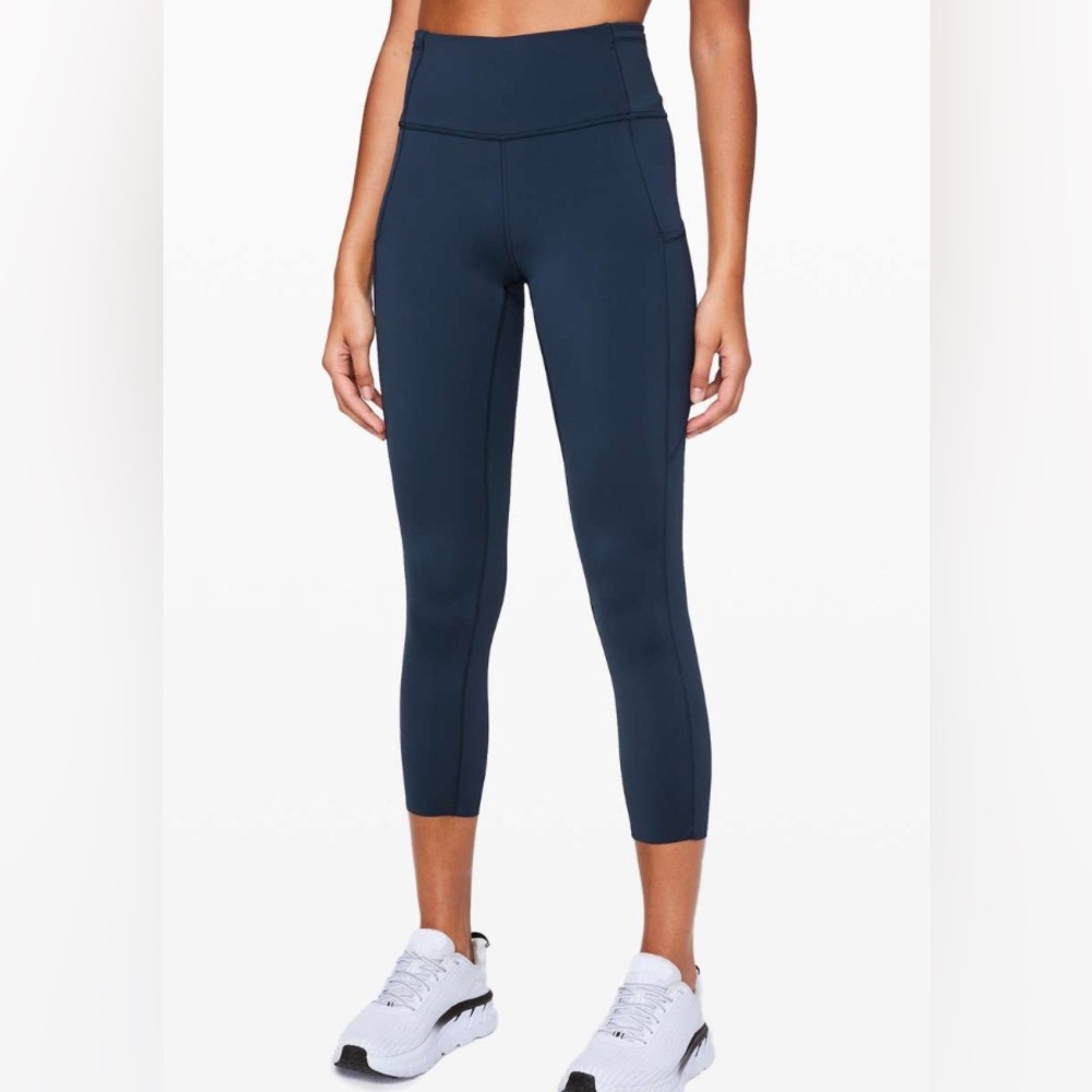 Lululemon Fast and Free High-Rise Crop II 23" *Non-Reflective
